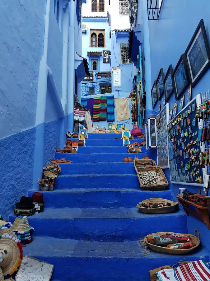Chefchaouen blue medina