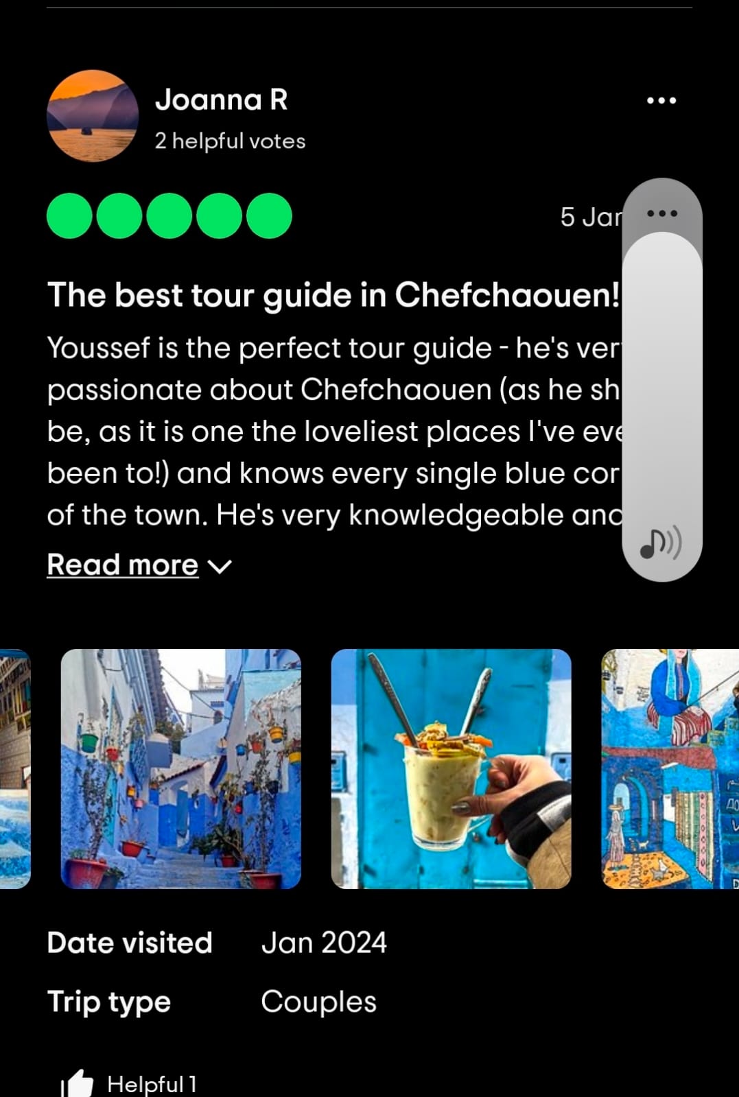 Youssef guiding travelers in Chefchaouen